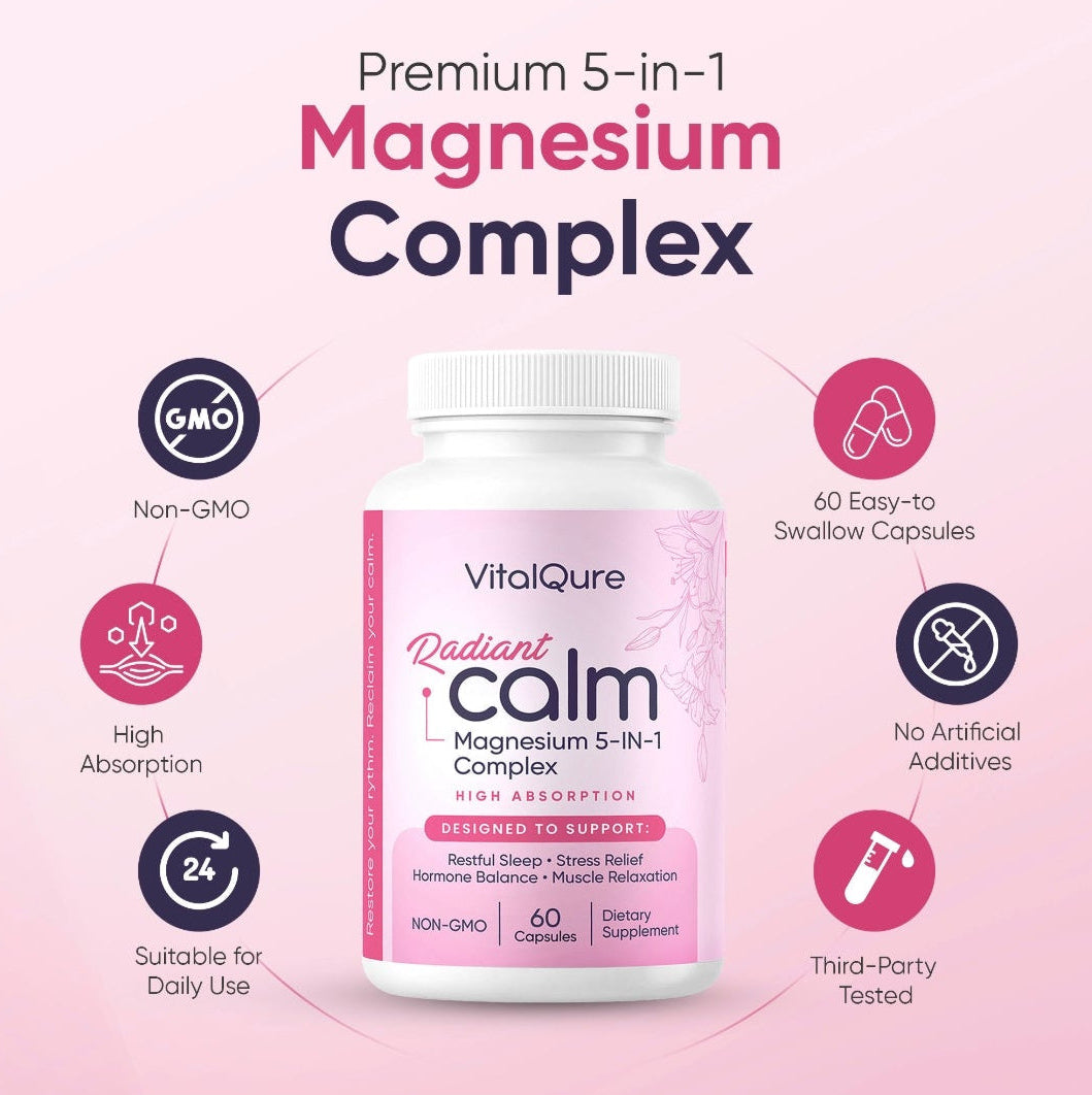 Radiant Calm™ Magnesium 5-in-1 Complex