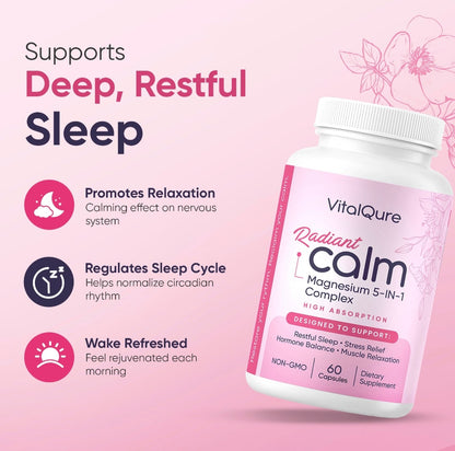 Radiant Calm™ Magnesium 5-in-1 Complex