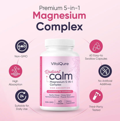 Radiant Calm™ Magnesium 5-in-1 Complex
